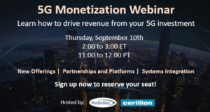 Cerillion 5G Webinar