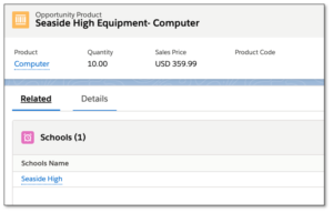 Salesforce Opportunity Object Relationships