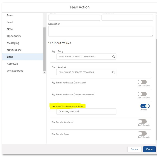 6-Rich-Text Salesforce Spring '21 Rich Text Emails