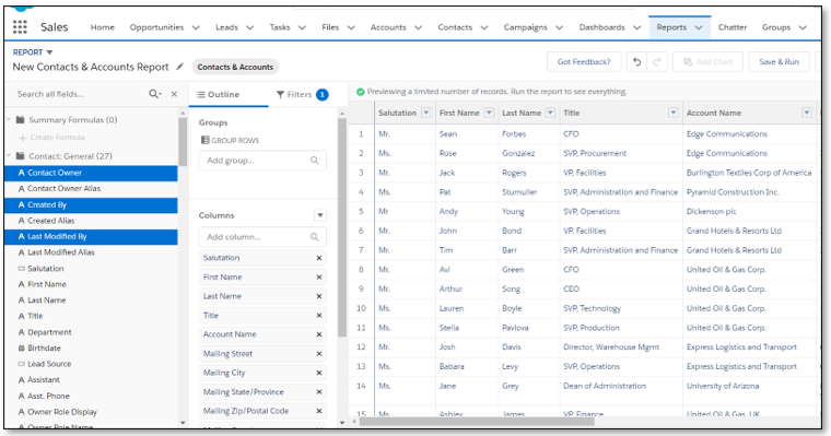 Salesforce Spring 21 Mutli-field selection