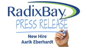 New hire announcement Aarik Eberhardt