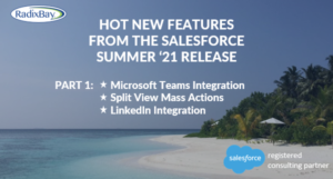 Salesforce Summer 21 New Features