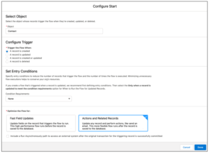 Salesforce Record Triggered Flows