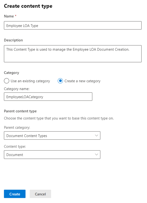 SharePoint Content Types