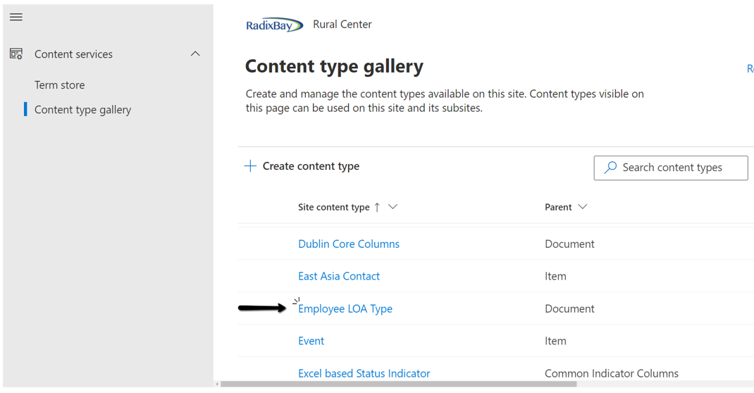 Content Types 