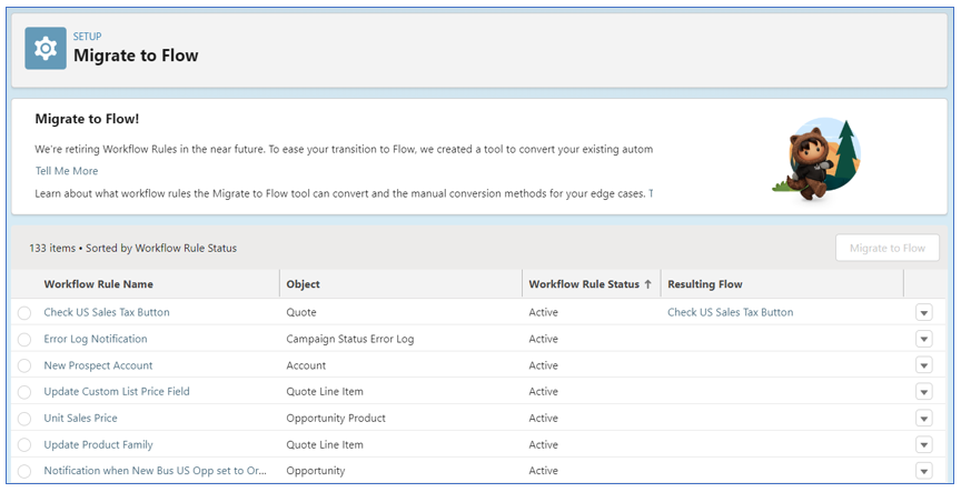 Migrating to Salesforce Flow Builder