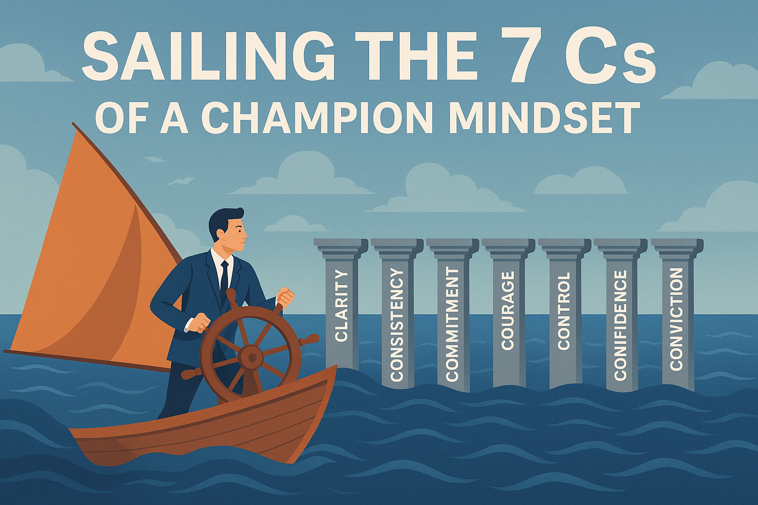 Sailing the 7 Cs of a Champion Mindset