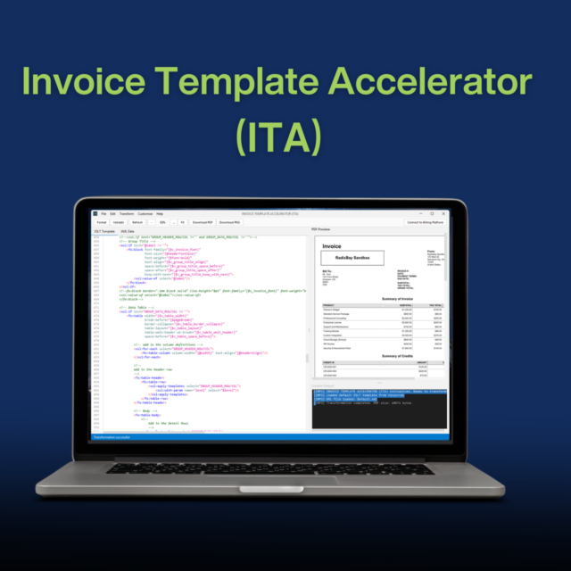RadixBay Launches Invoice Template Accelerator for BillingPlatform Users